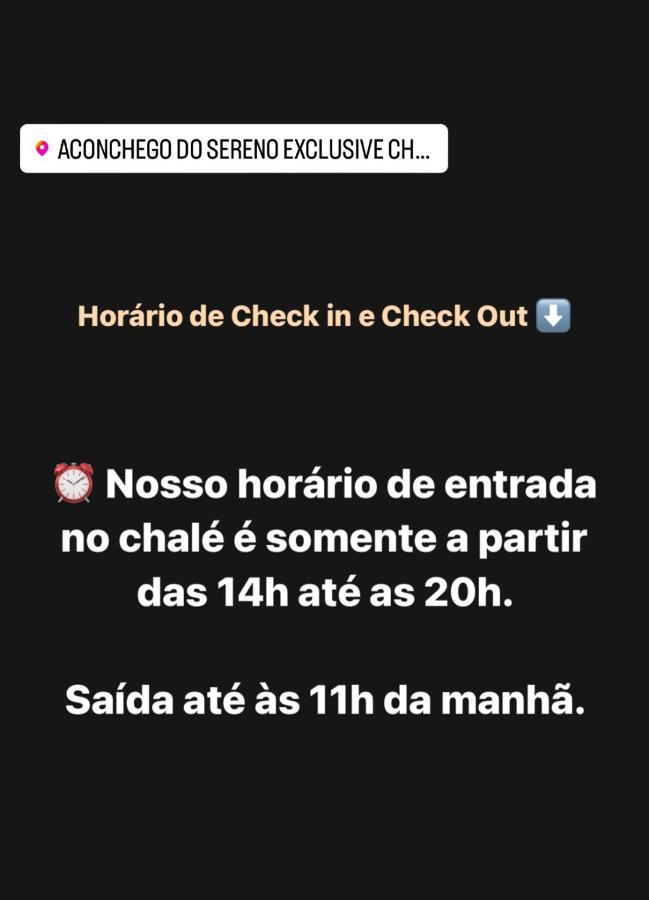 Aconchego Do Sereno Exclusive Chales Urubici Dış mekan fotoğraf